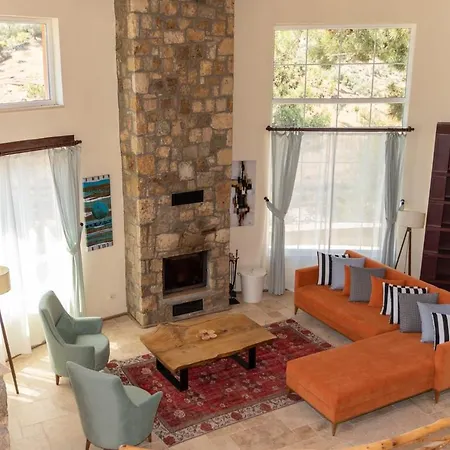 Villa House Surrounded By Olive Grove In Seferihisar